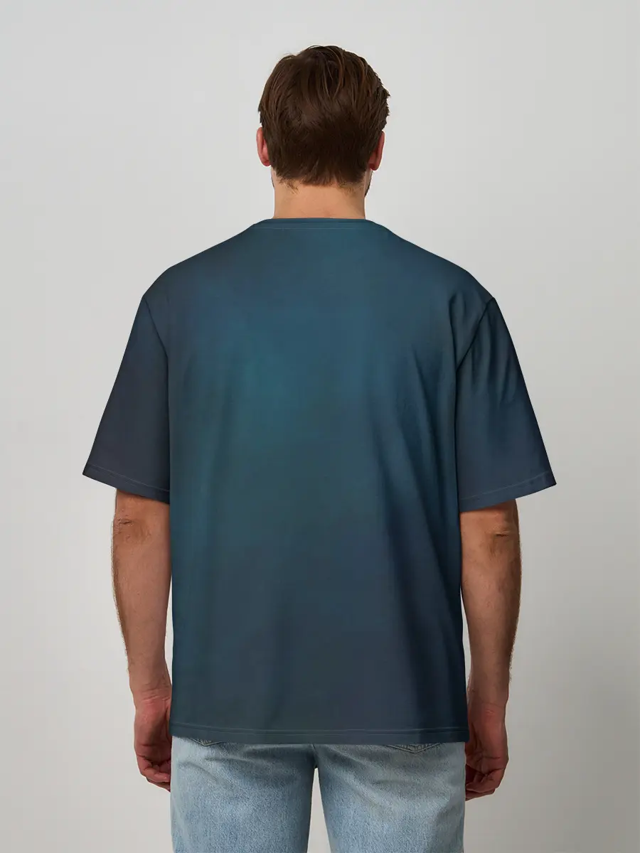 Мужская футболка оверсайз / Скрип на концерте