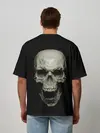 Мужская футболка оверсайз / SKULL