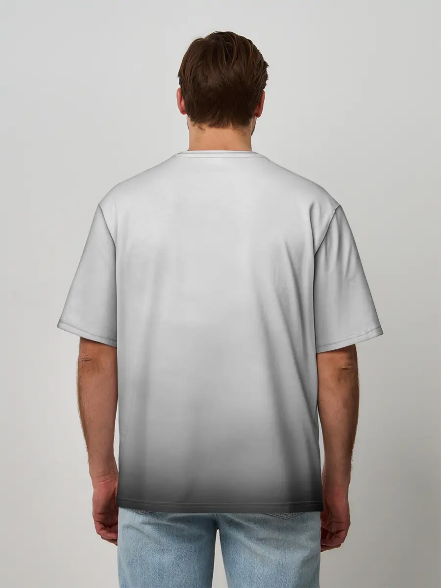 Мужская футболка оверсайз / Каонаси и хомячок