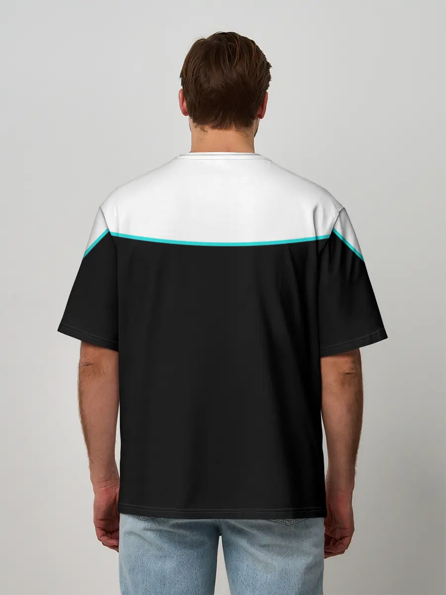 Мужская футболка оверсайз / Detroit RK900