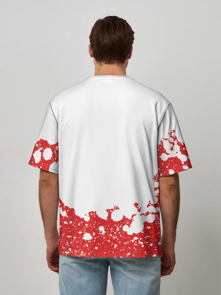 Мужская футболка оверсайз / Бумажный дом | La Casa de Papel