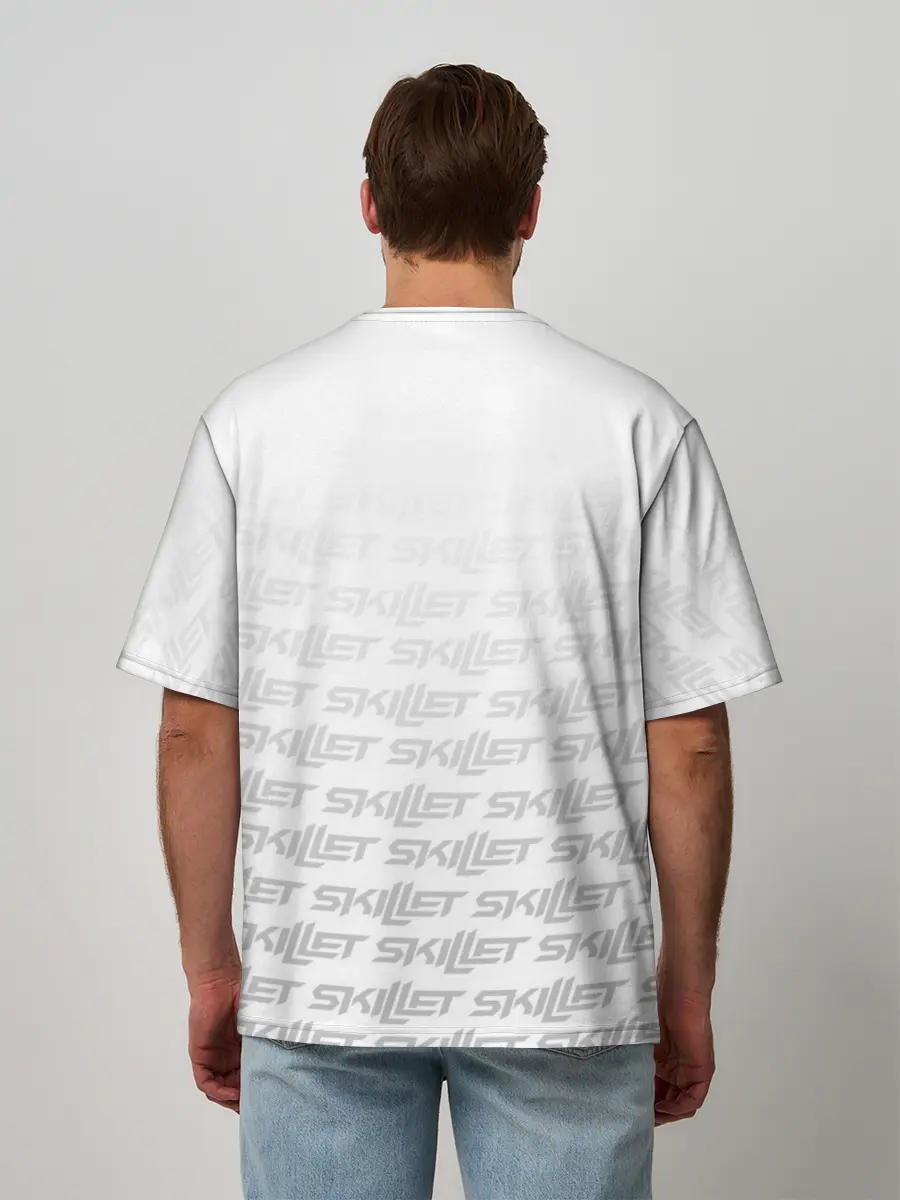Мужская футболка оверсайз / SKILLET