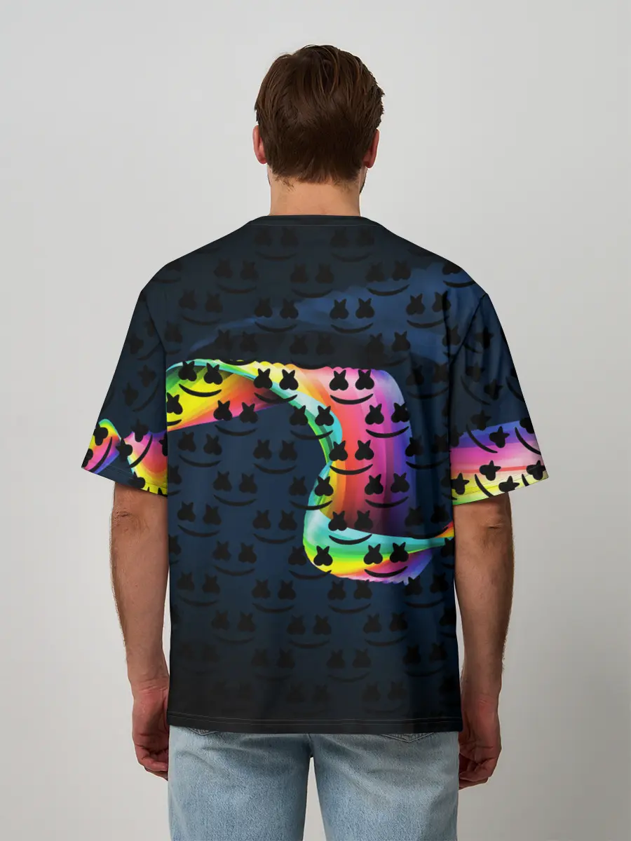 Мужская футболка оверсайз / MARSMELLO