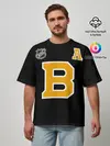 Мужская футболка оверсайз / Boston Bruins Patrice Bergeron