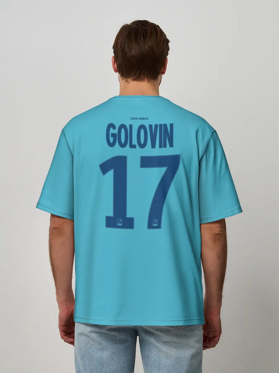 Мужская футболка оверсайз / Golovin third 19-20