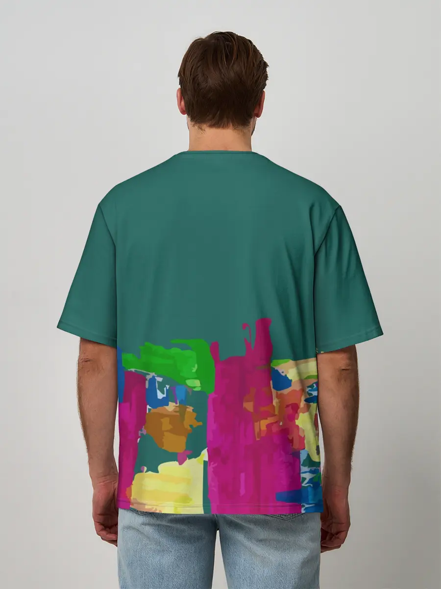 Мужская футболка оверсайз / Emerald Music