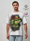 Мужская футболка оверсайз / Черепашки-ниндзя