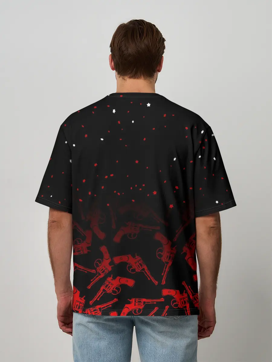 Мужская футболка оверсайз / RED DEAD REDEMPTION 2