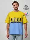 Мужская футболка оверсайз / Nirvana nevermino