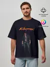 Мужская футболка оверсайз / CYBERPUNK 2077 | КИБЕРПАНК