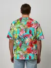 Мужская футболка оверсайз / Тропический мир