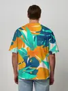 Мужская футболка оверсайз / Тропики