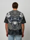 Мужская футболка оверсайз / Зверь