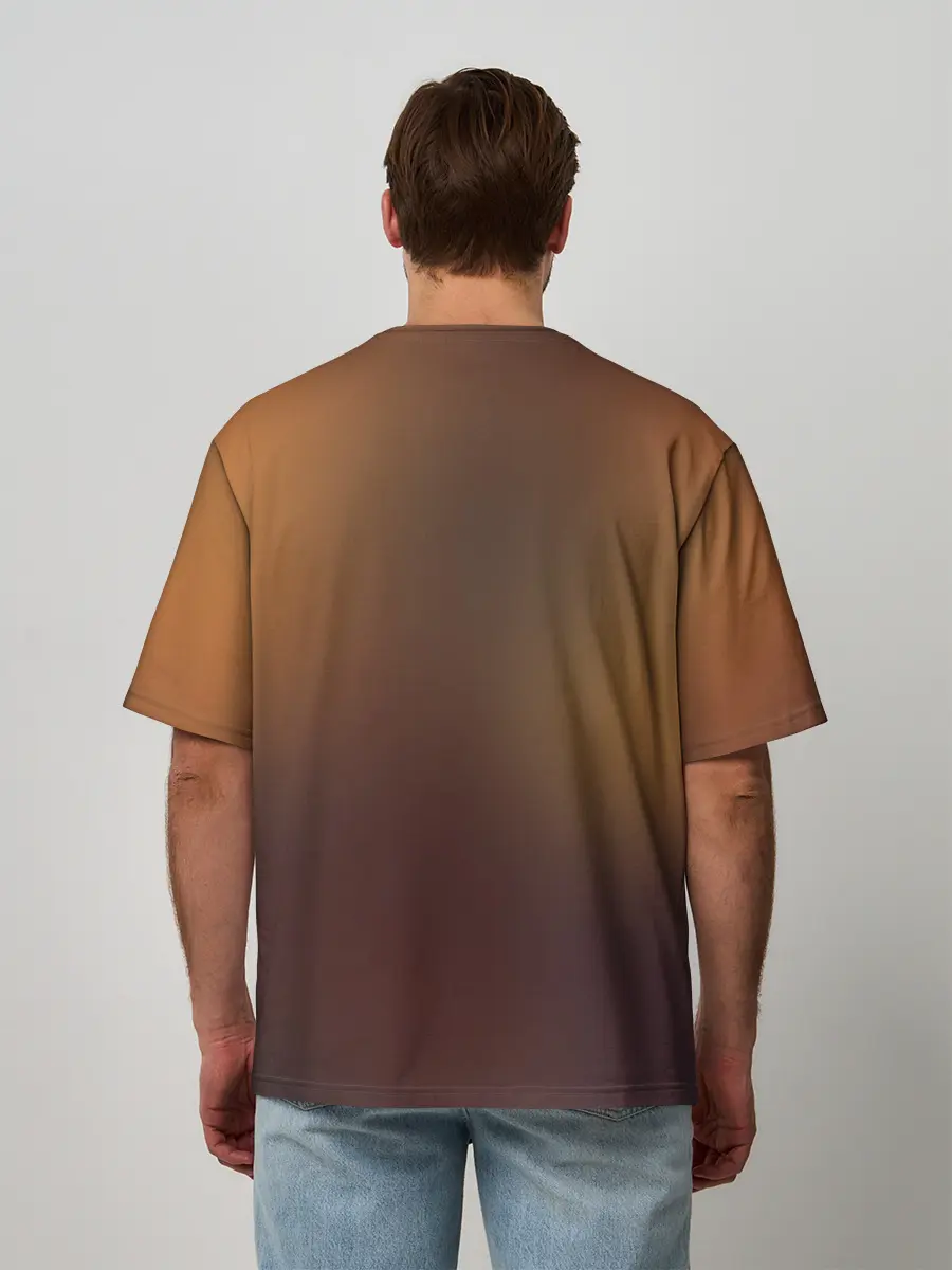 Мужская футболка оверсайз / Этот замечательный мир!