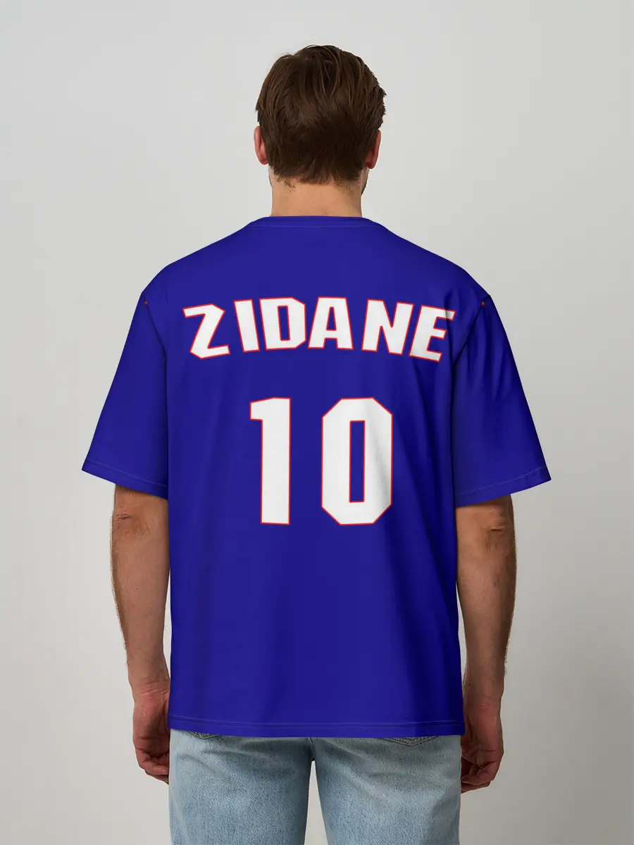 Мужская футболка оверсайз / Форма Франции