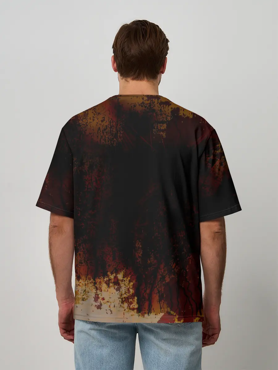 Мужская футболка оверсайз / Ведьмаку заплатите