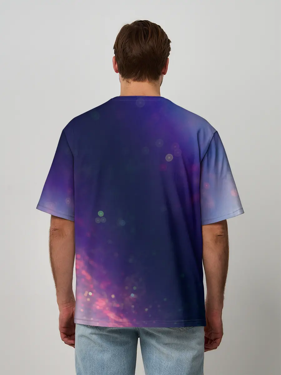 Мужская футболка оверсайз / NASA / НАСА