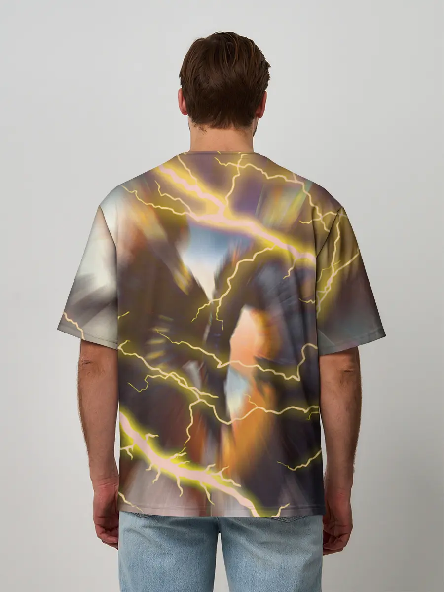 Мужская футболка оверсайз / FREEFIRE | ФРИФАЕР