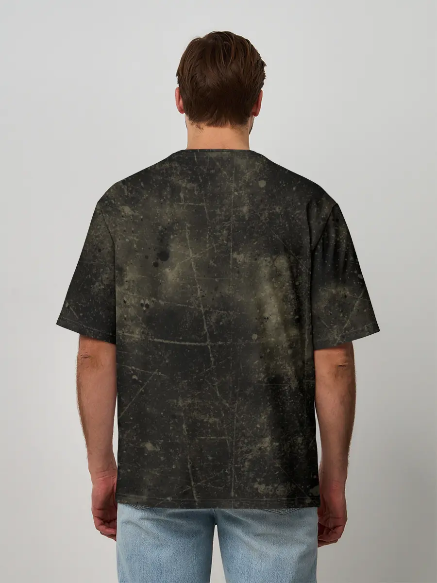 Мужская футболка оверсайз / IRON MADEN