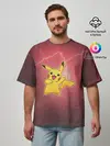 Мужская футболка оверсайз / Pokemon