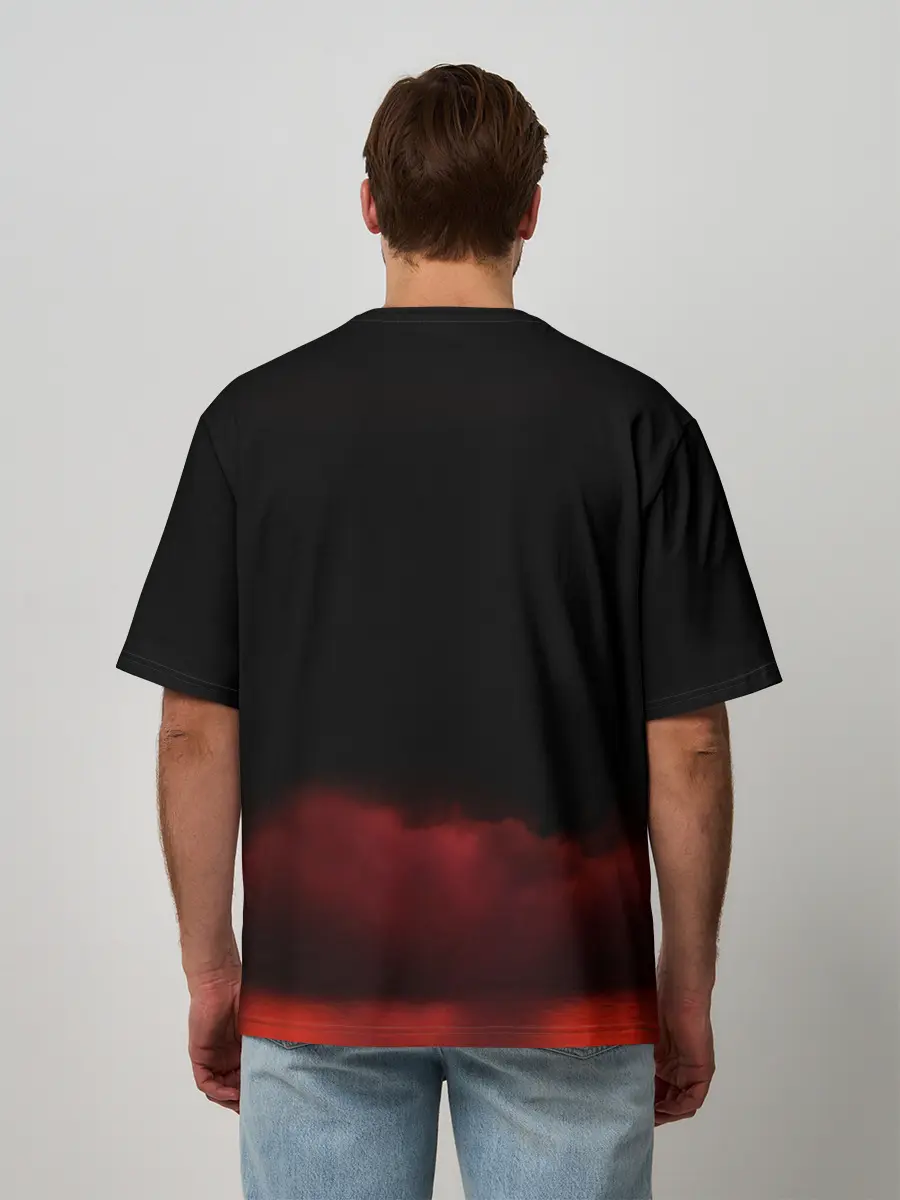 Мужская футболка оверсайз / AMONG US IMPOSTOR