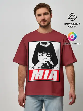 Мужская футболка оверсайз / MIA
