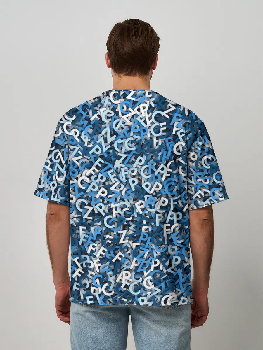 Мужская футболка оверсайз / FCZP