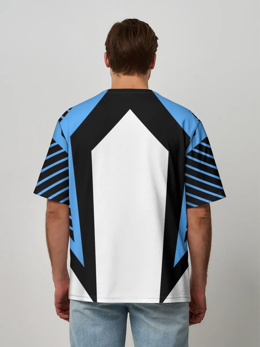 Мужская футболка оверсайз / Swimmer