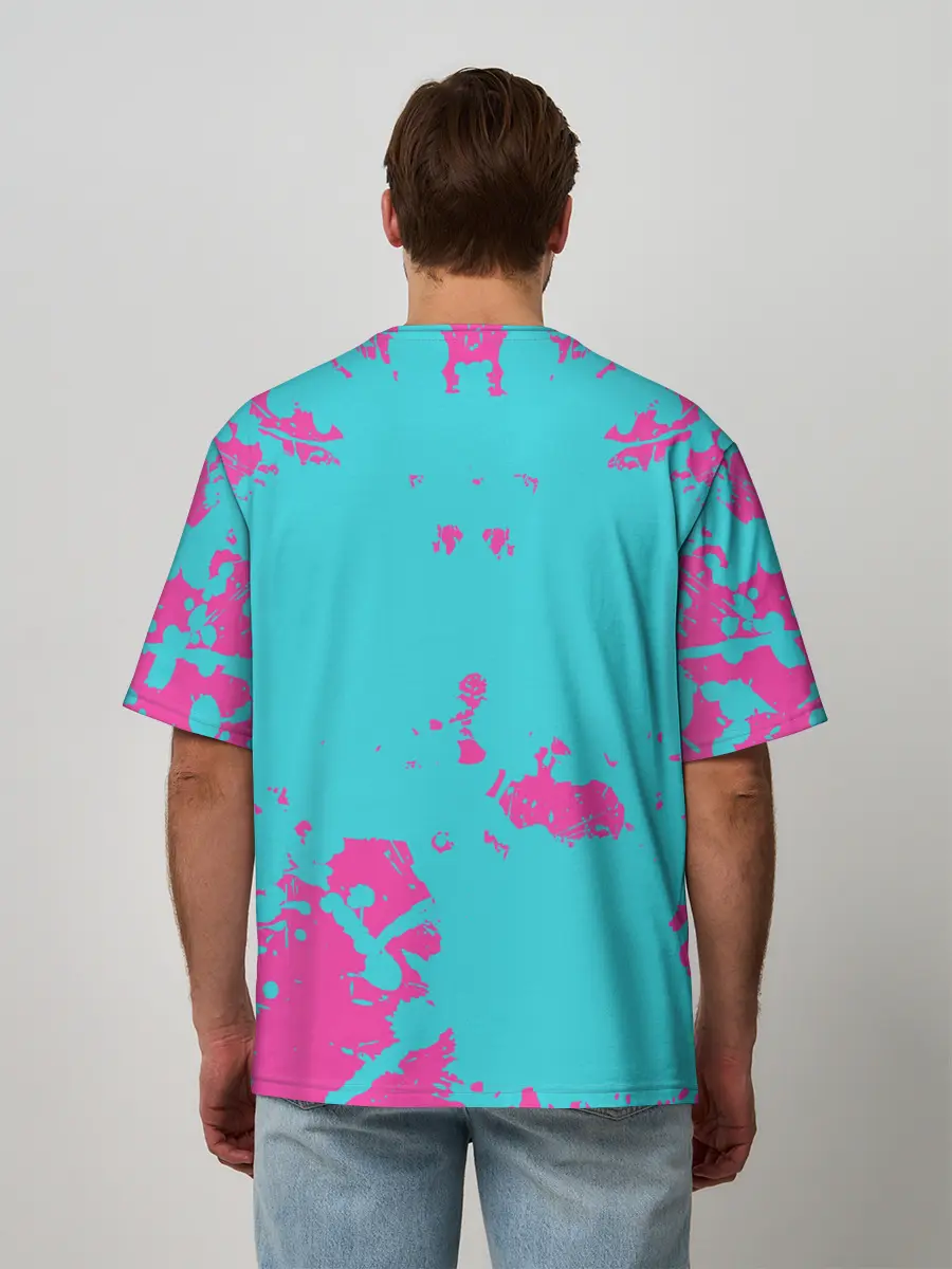 Мужская футболка оверсайз / Fall Guys: Ultimate Knockout