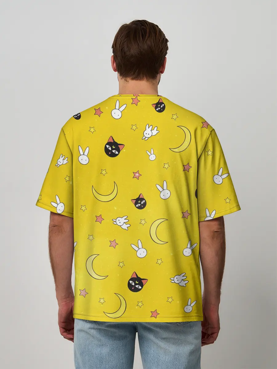 Мужская футболка оверсайз / СЕЙЛОР МУН