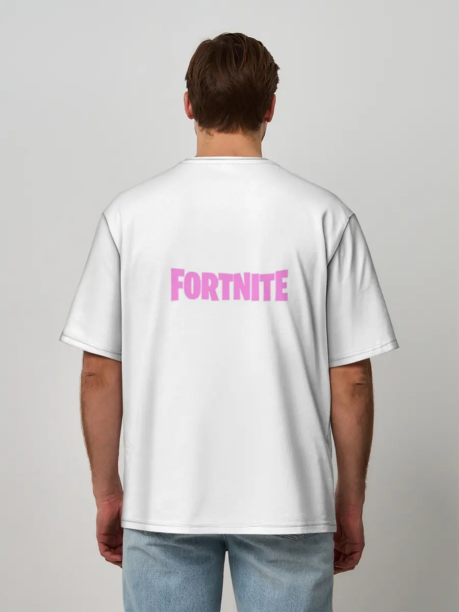 Мужская футболка оверсайз / Fortnite. Drift