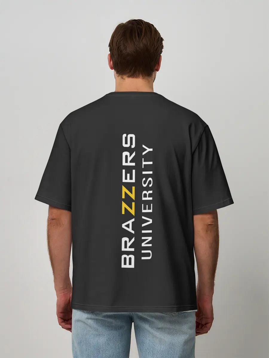 Мужская футболка оверсайз / Вrazzers university