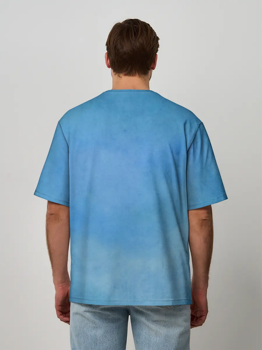 Мужская футболка оверсайз / Go Dive