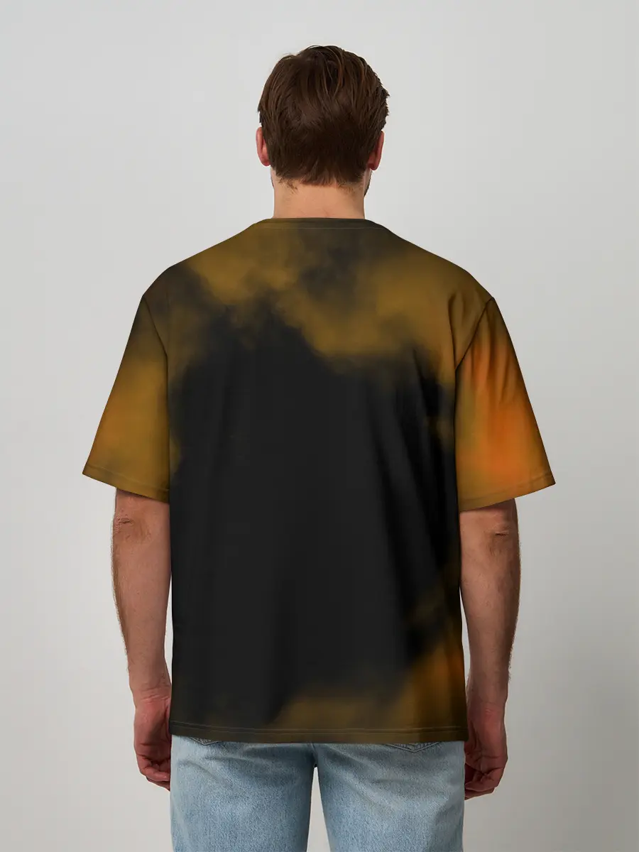 Мужская футболка оверсайз / ГЕРОИ Клинок, рассекающий демонов