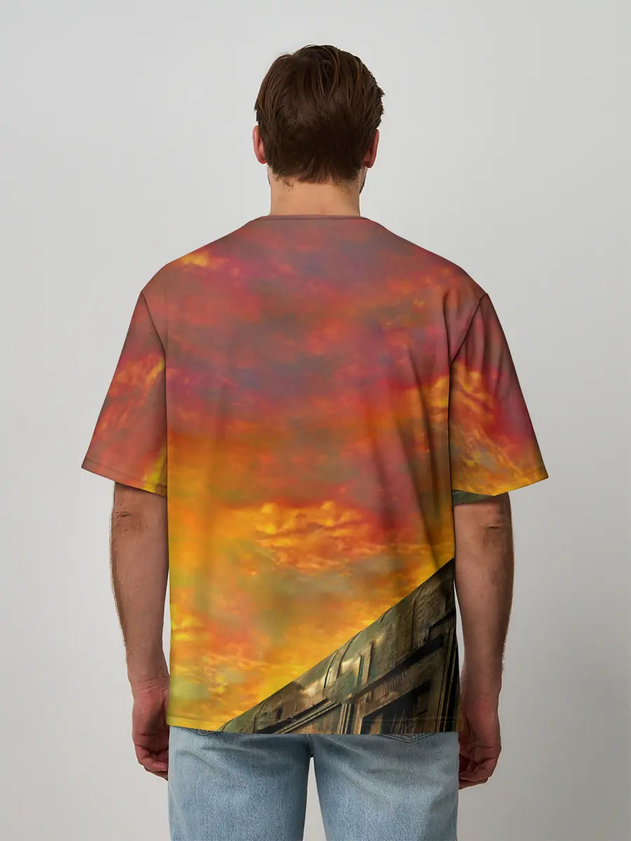 Мужская футболка оверсайз / Черепашки - ниндзя