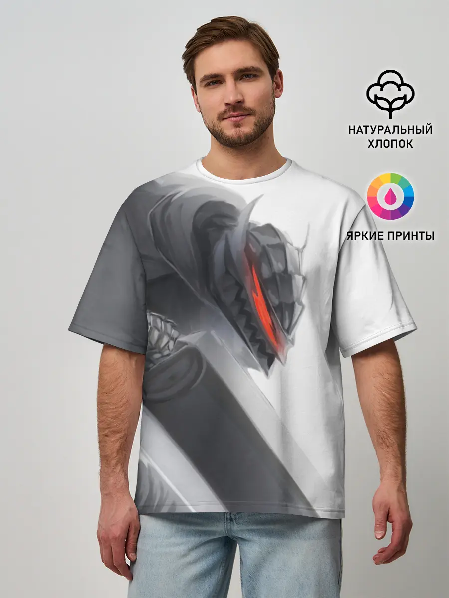 Мужская футболка оверсайз / Anime Berserk