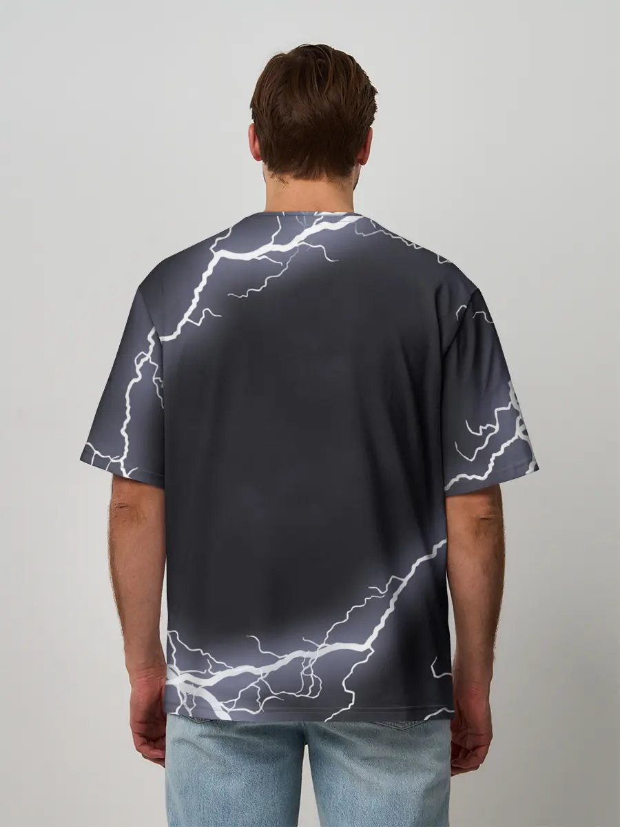 Мужская футболка оверсайз / Nier Automata | 2b Light