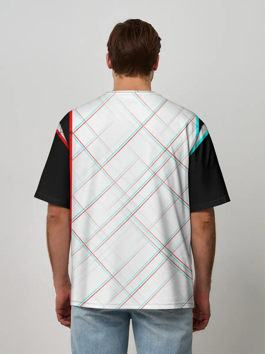 Мужская футболка оверсайз / SALLY FACE.