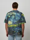 Мужская футболка оверсайз / ЗВЕЗДНАЯ НОЧЬ