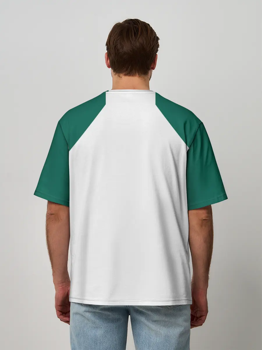 Мужская футболка оверсайз / Как в Игре в Кальмара. Футболка 456 игрока