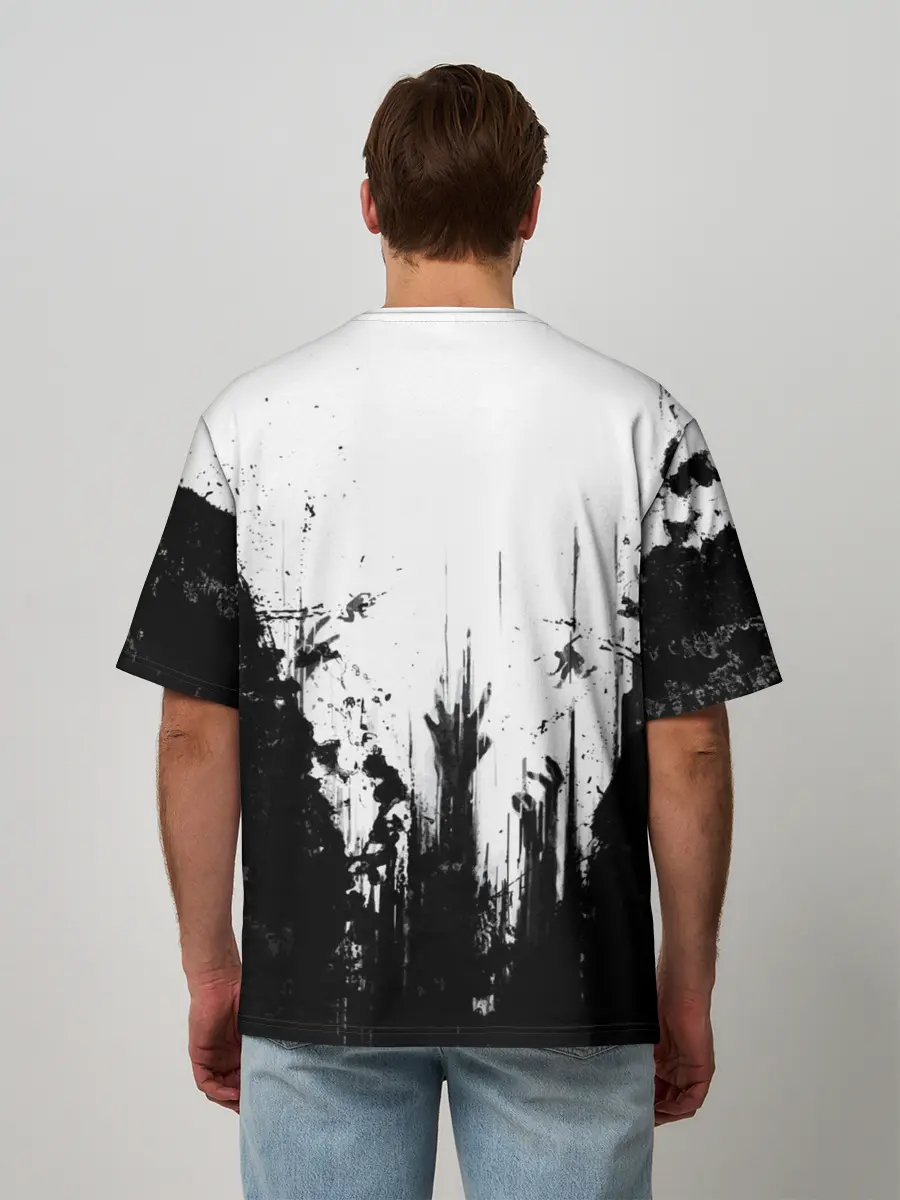 Мужская футболка оверсайз / Dying Light 2