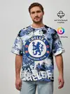 Мужская футболка оверсайз / Chelsea