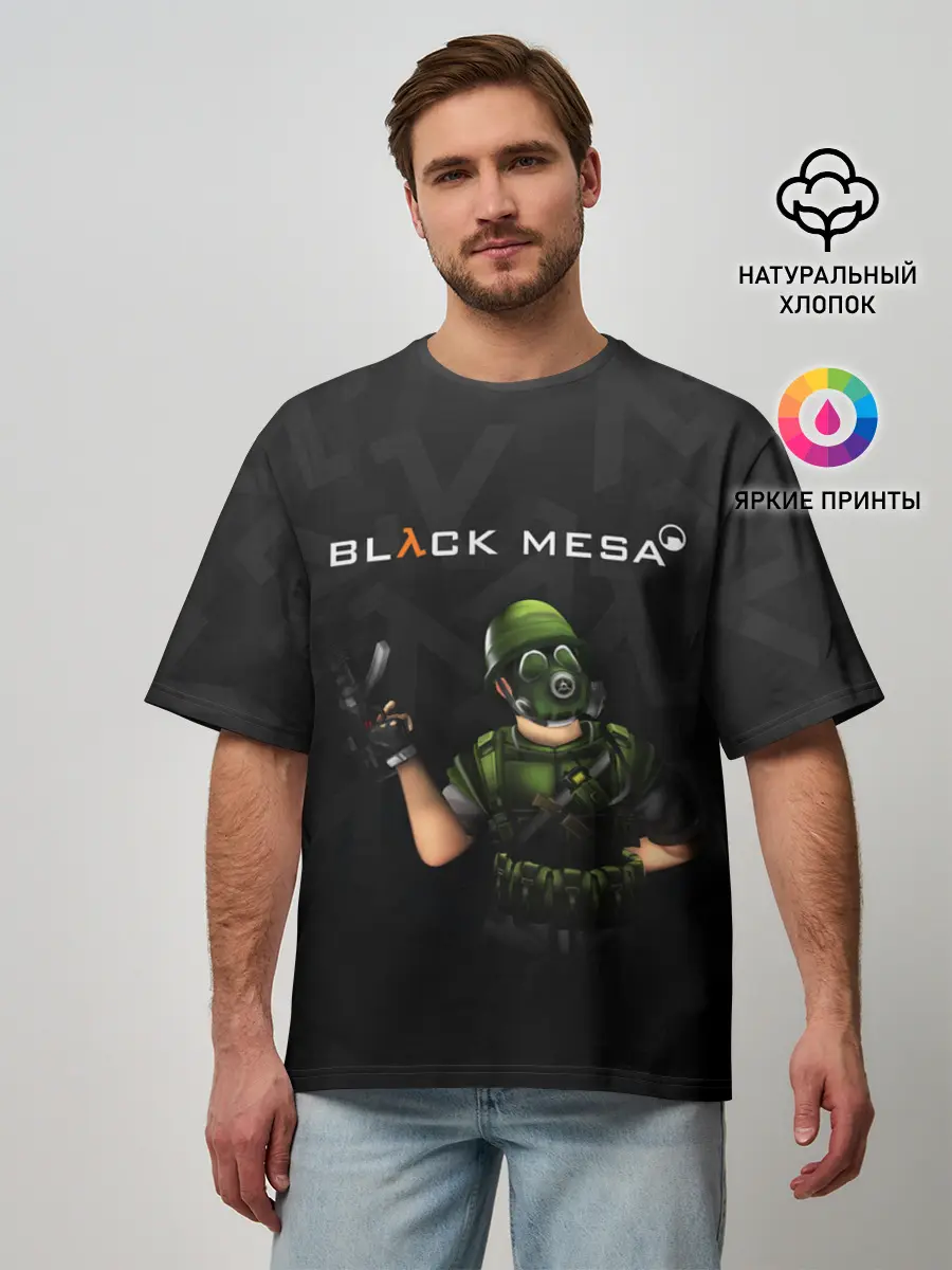 Мужская футболка оверсайз / Капрал Адриан | Opposing Force