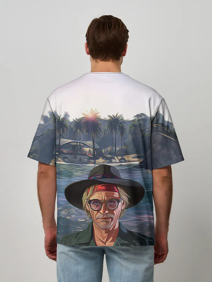 Мужская футболка оверсайз / El Rubio Cayo Perico GTA 5 ONLINE