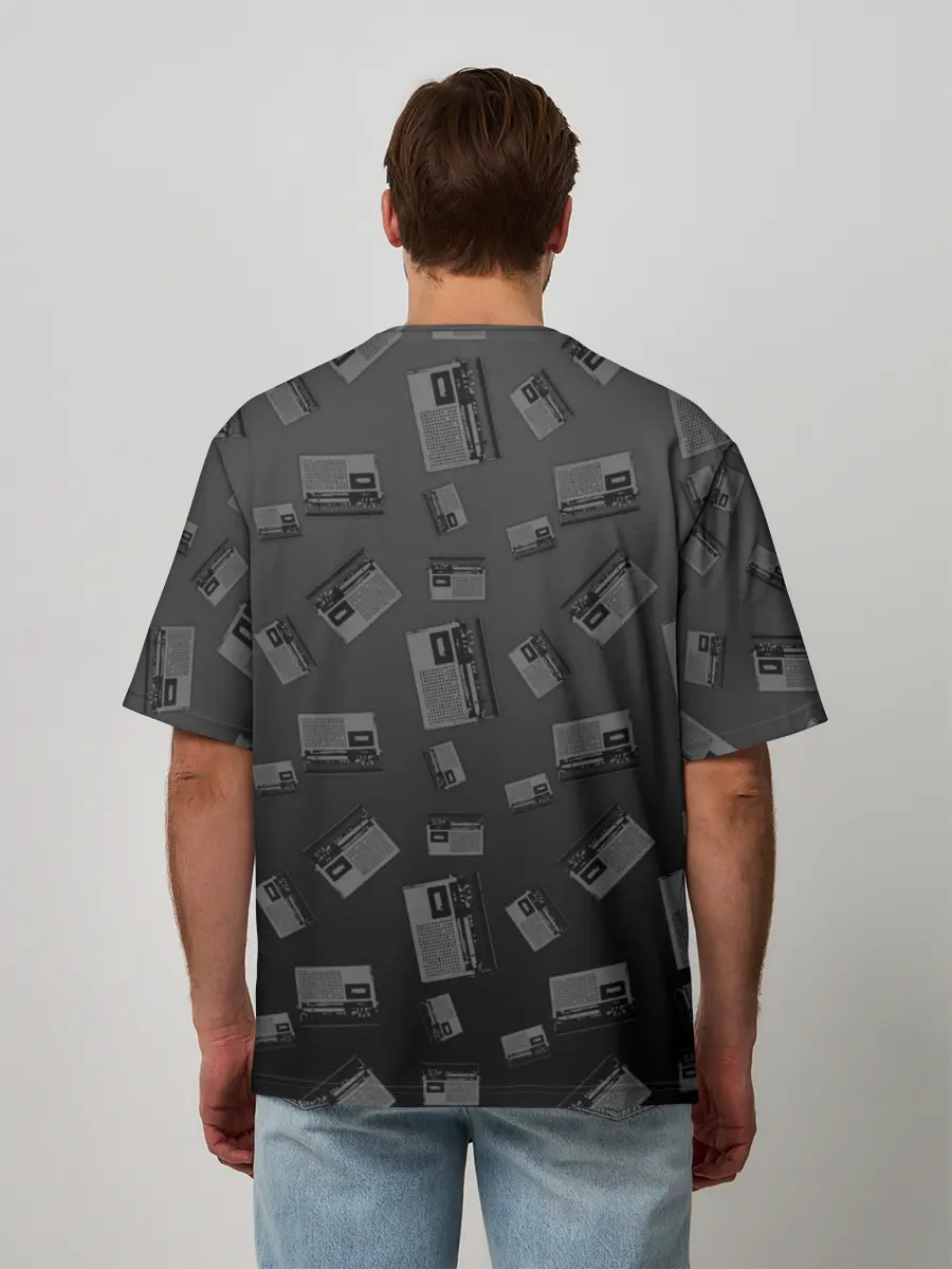 Мужская футболка оверсайз / Rammstein