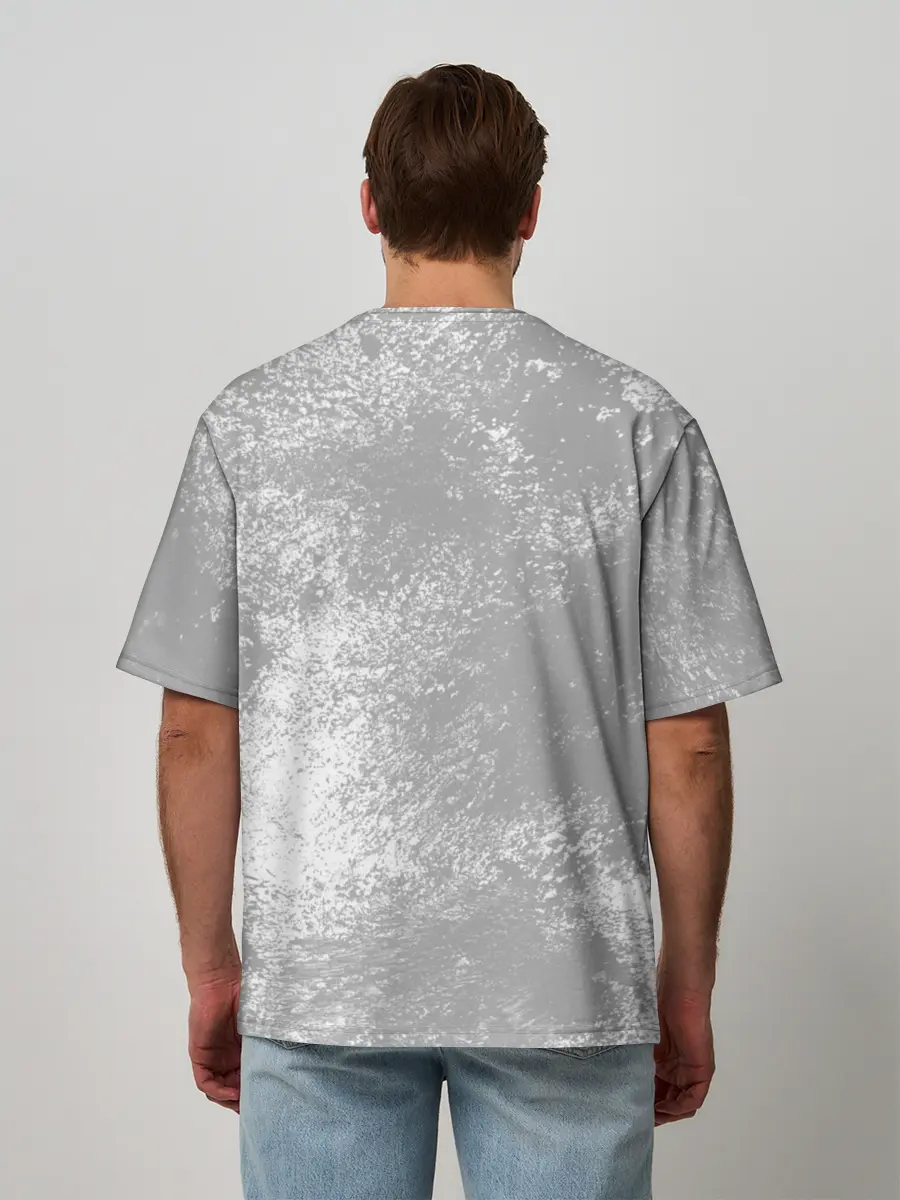 Мужская футболка оверсайз / БЕЗ БАБ