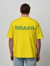 Мужская футболка оверсайз / Сборная Бразилии
