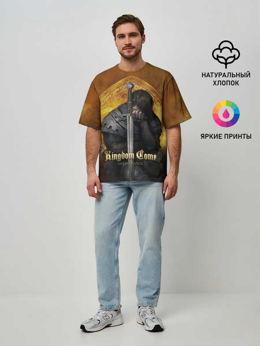 Мужская футболка оверсайз / Sad Henry