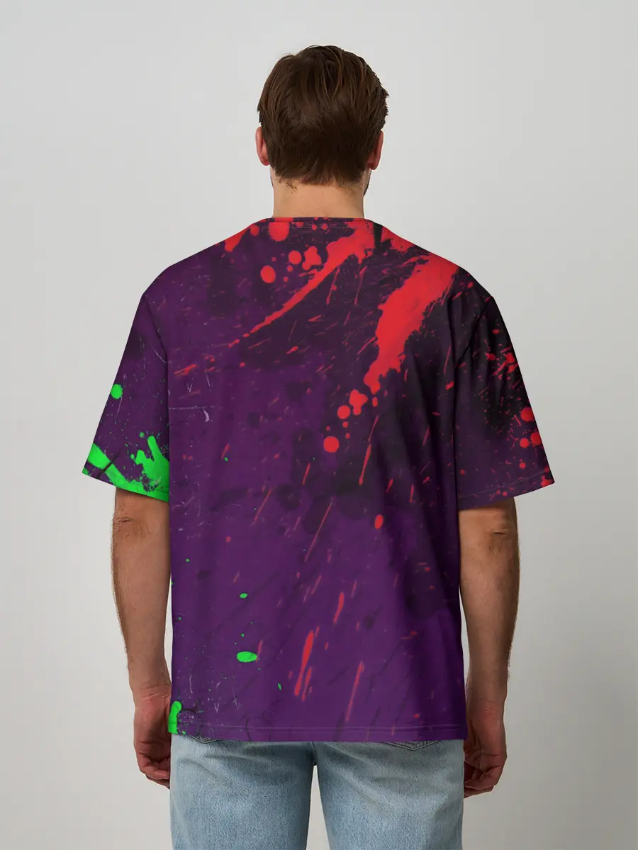 Мужская футболка оверсайз / XXXTENTACION.