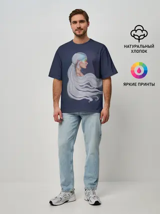 Мужская футболка оверсайз / Ariana Grande